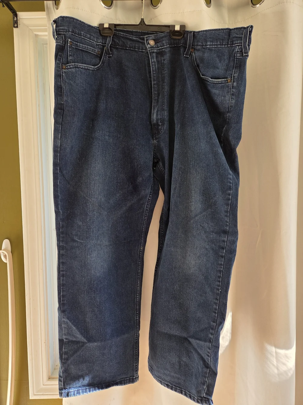 Men's Levi's 559 Relaxed Straight Fit Jeans Dark Wash 46x30 Big & Tall